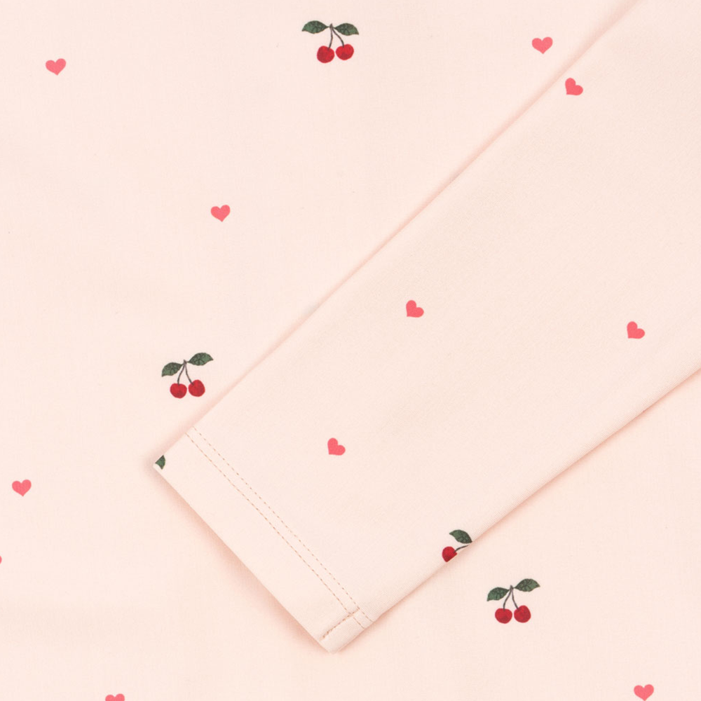 Konges Sløjd UV-Badeanzug 'Merle' Cherry Coeur Rose