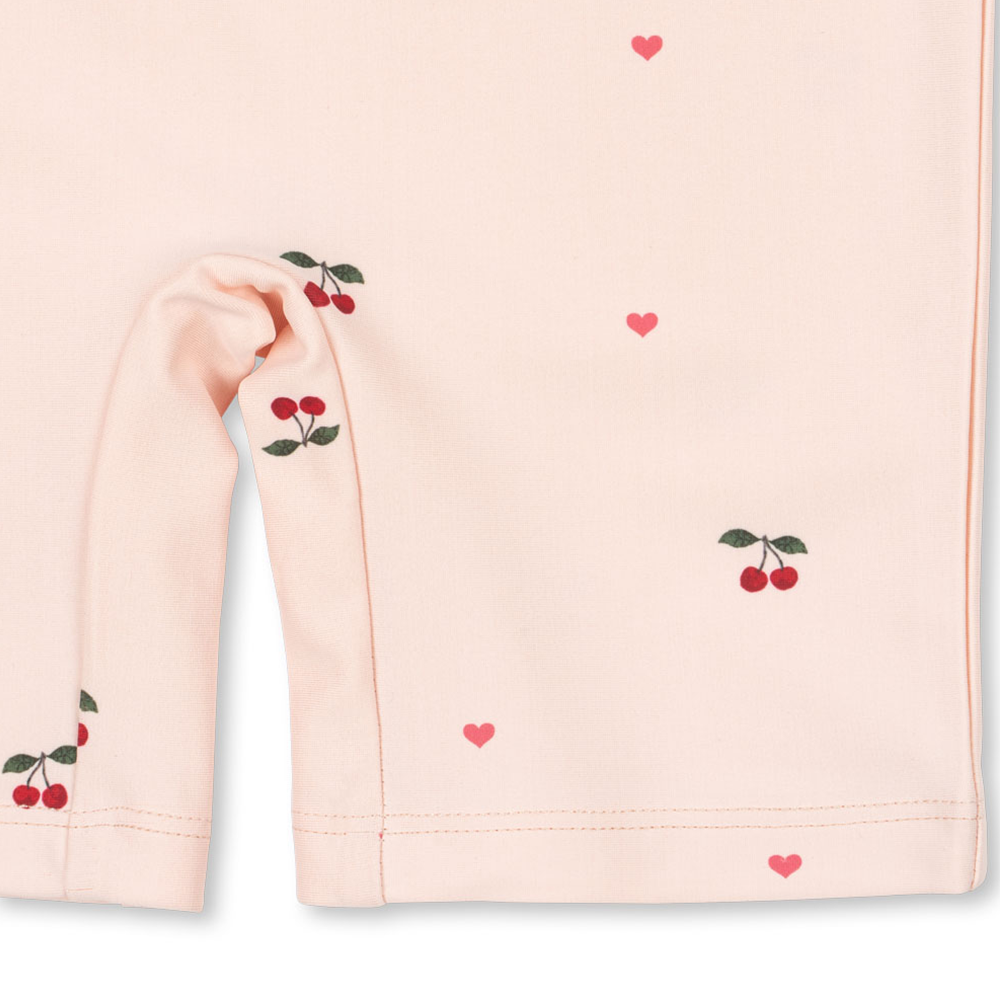 Konges Sløjd UV-Badeanzug 'Merle' Cherry Coeur Rose