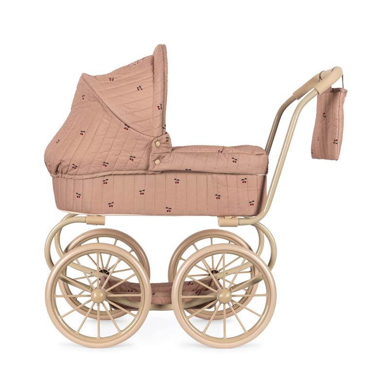 Konges Sløjd Puppen-Kinderwagen 'Minnie' Cherry Blush
