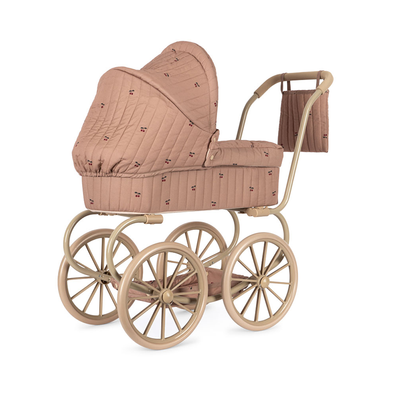Konges Sløjd Puppen-Kinderwagen 'Minnie' Cherry Blush