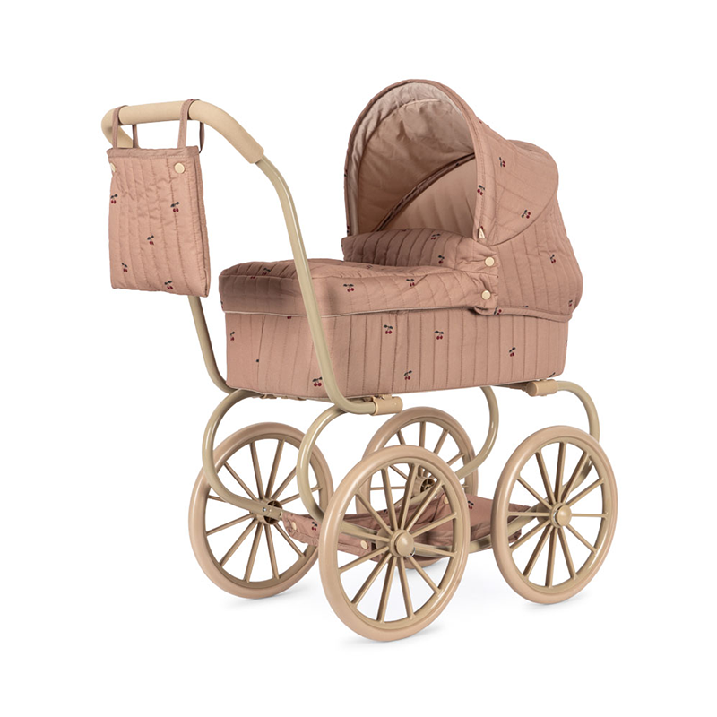 Konges Sløjd Puppen-Kinderwagen 'Minnie' Cherry Blush