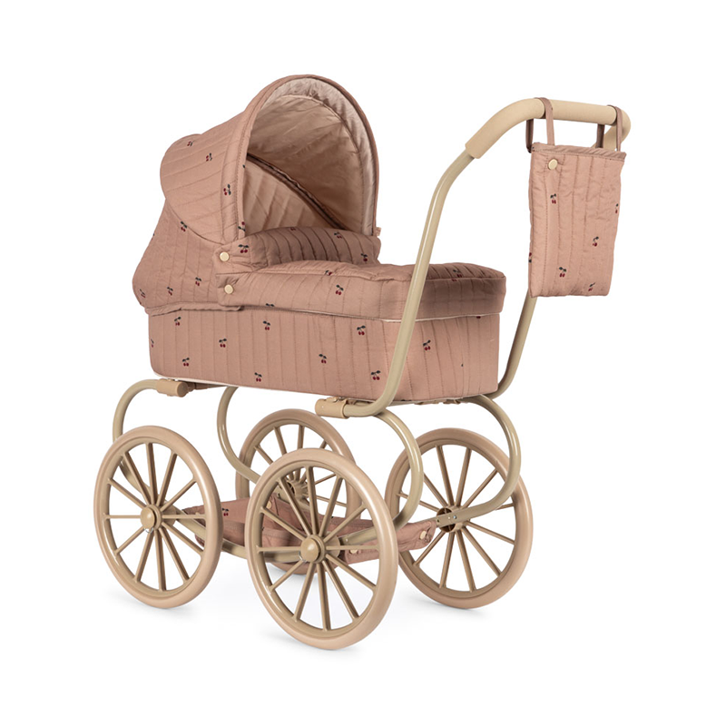 Konges Sløjd Puppen-Kinderwagen 'Minnie' Cherry Blush