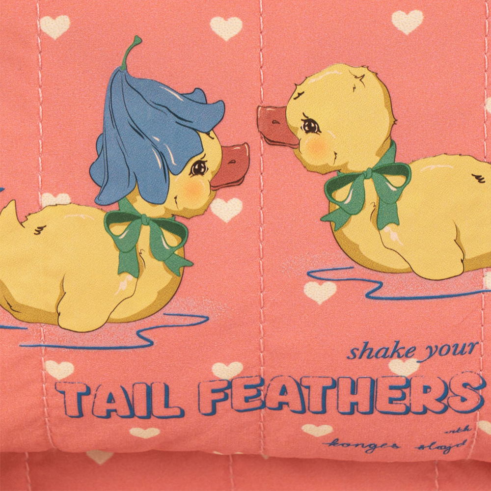 Konges Sløjd Kinderrucksack 'Juno Mini' Coeur Feathers - Online MY SNOWFLAKE