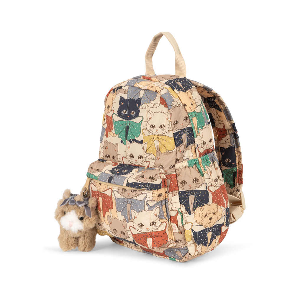 Konges Sløjd Kinderrucksack 'Juno Mini' Like Cats and Dogs