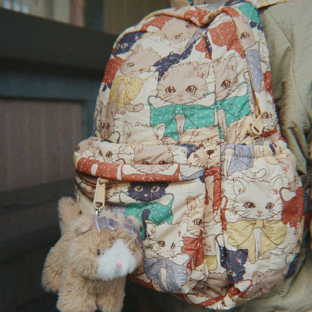 Konges Sløjd Kinderrucksack 'Juno Mini' Like Cats and Dogs