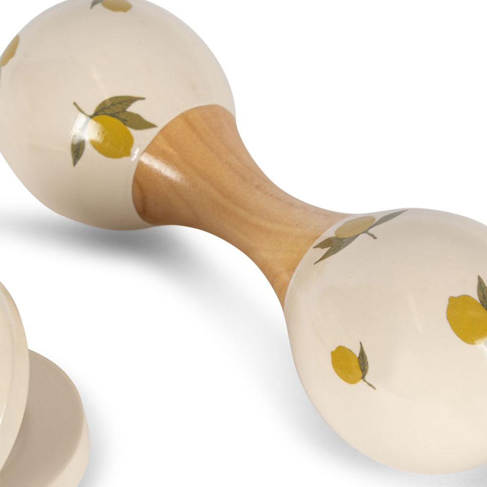 Konges Sløjd Musikinstrumente-Set 'Petit' Glossy Lemon