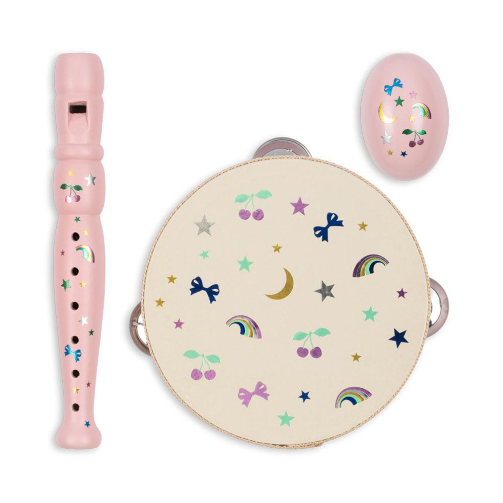 Konges Sløjd Musikinstrumente-Set 'Petite' Rainbow Twinkle