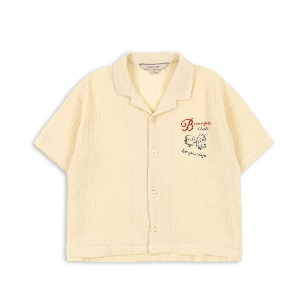 Konges Sløjd Chemise en mousseline « Coco » Sea Mist