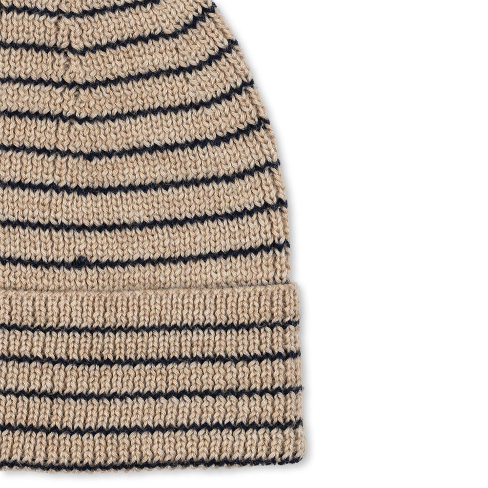 Konges Sløjd Knitted Hat 'Louie' Stripe Bluie
