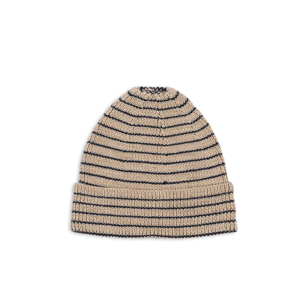 Konges Sløjd Knitted Hat 'Louie' Stripe Bluie