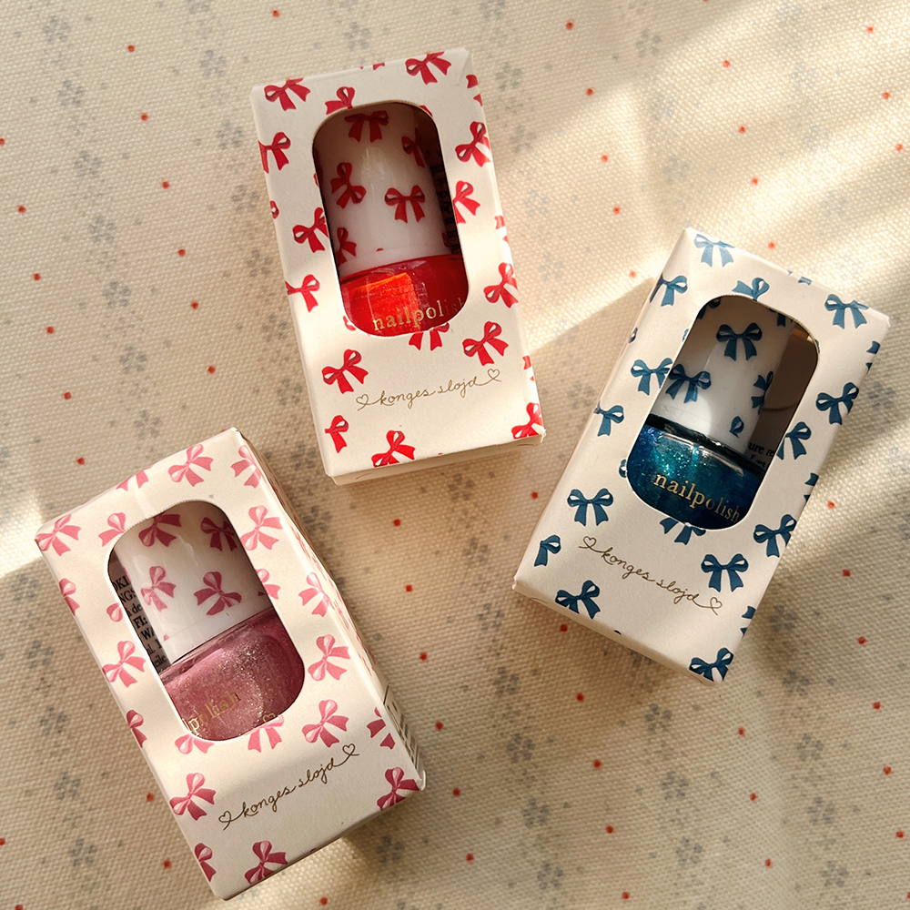 Konges Sløjd Kinder Nagellack 'Peel Off' Red - Online MY SNOWFLAKE