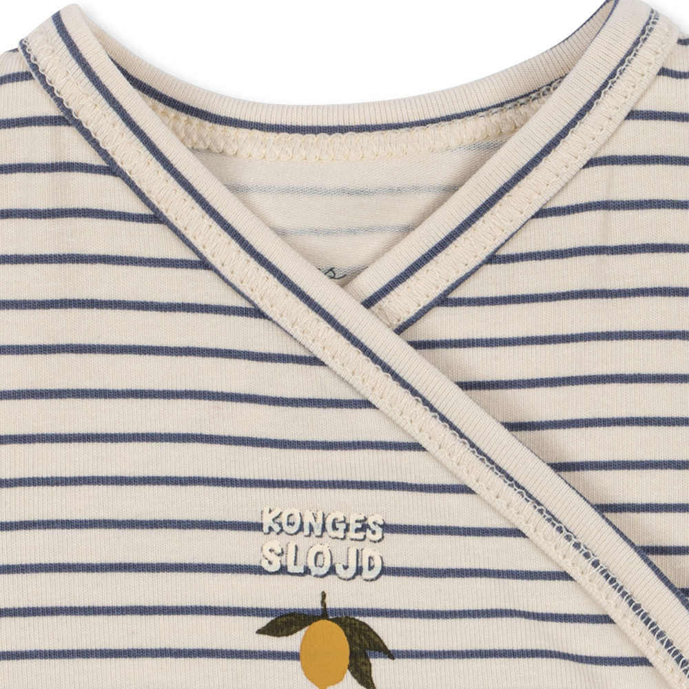 Konges Sløjd Newborn Wickelbody 'Basic' Stripe Como - Online MY SNOWFLAKE
