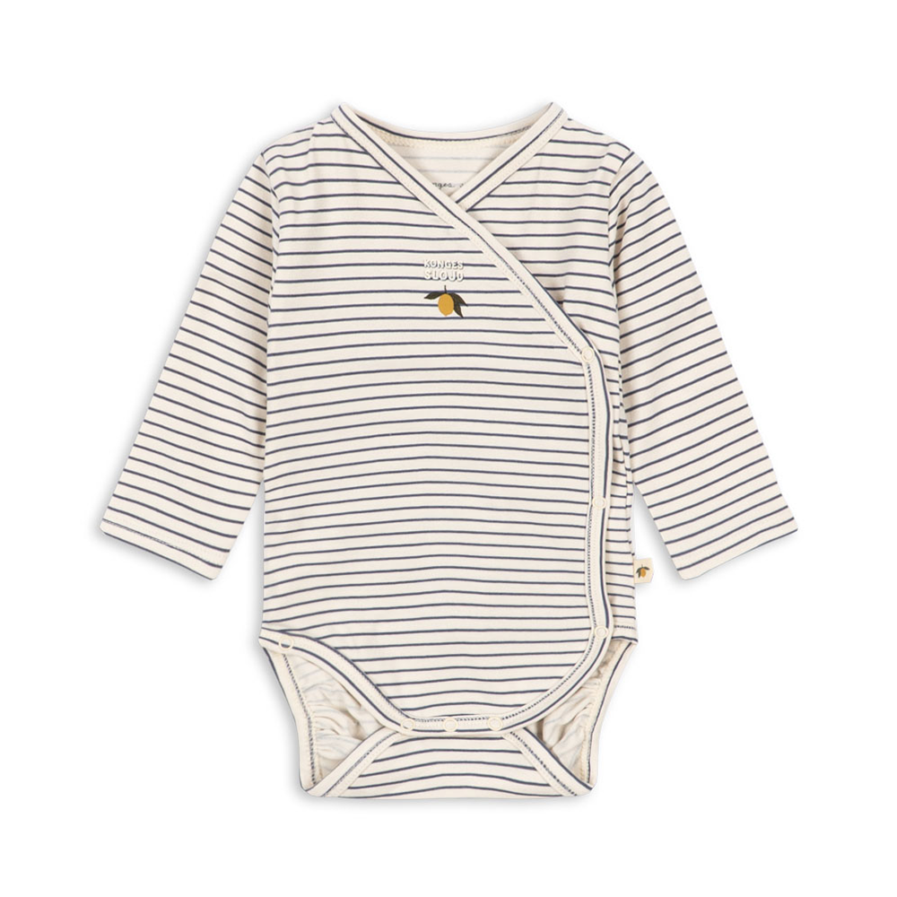Konges Sløjd Newborn Wickelbody 'Basic' Stripe Como - Online MY SNOWFLAKE