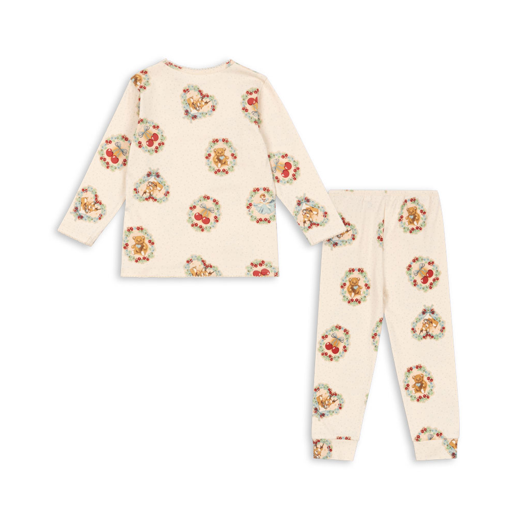Konges Sløjd Ensemble pyjama « Basic » Deer Diary