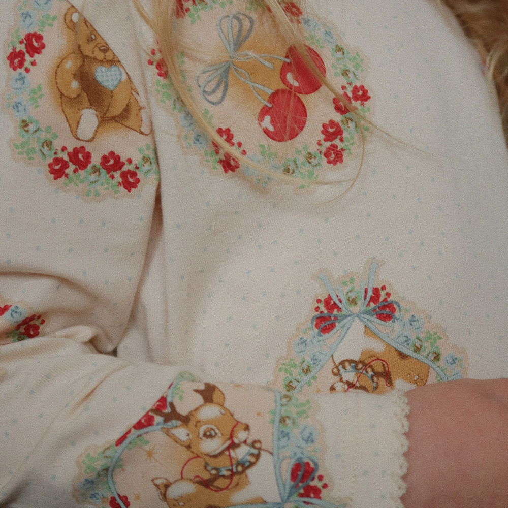 Konges Sløjd Ensemble pyjama « Basic » Deer Diary