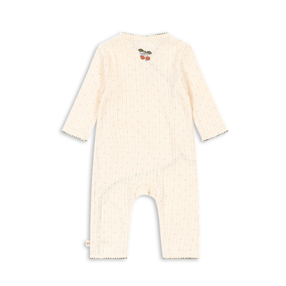 Konges Sløjd Newborn Strampler 'Minnie' Coeur - Online MY SNOWFLAKE