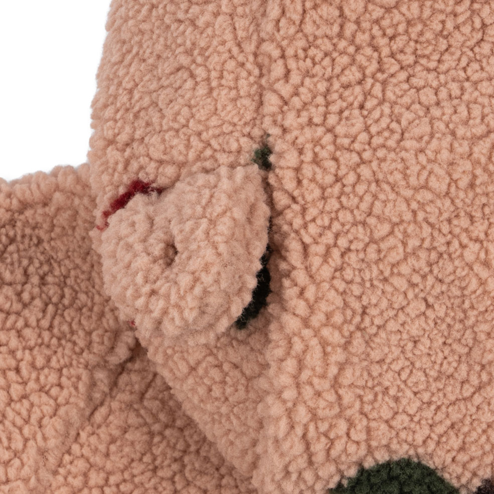Konges Sløjd Teddy-Overall 'Jody' Ma Grande Cerise Blush