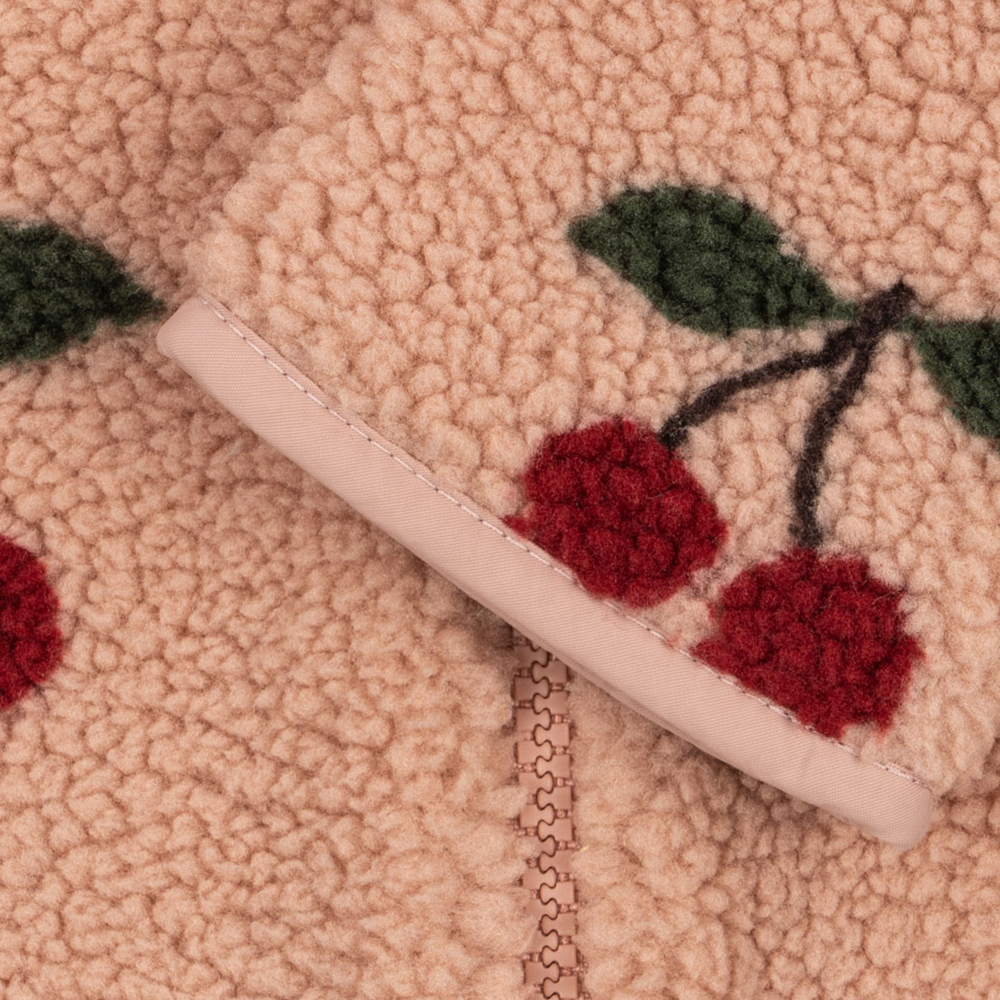Konges Sløjd Teddy-Overall 'Jody' Ma Grande Cerise Blush