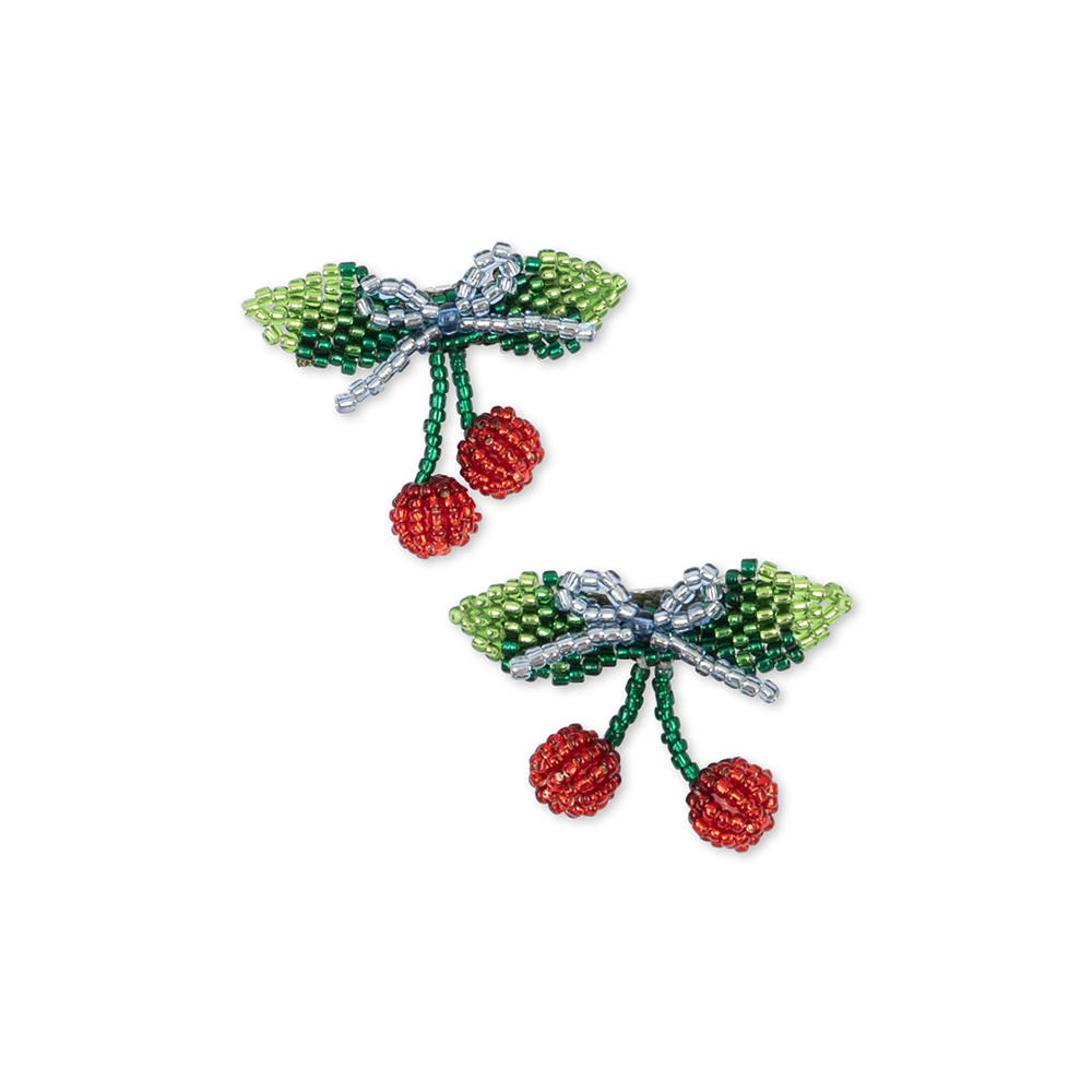 Konges Sløjd Haarclips mit Perlen Cherry - Online MY SNOWFLAKE