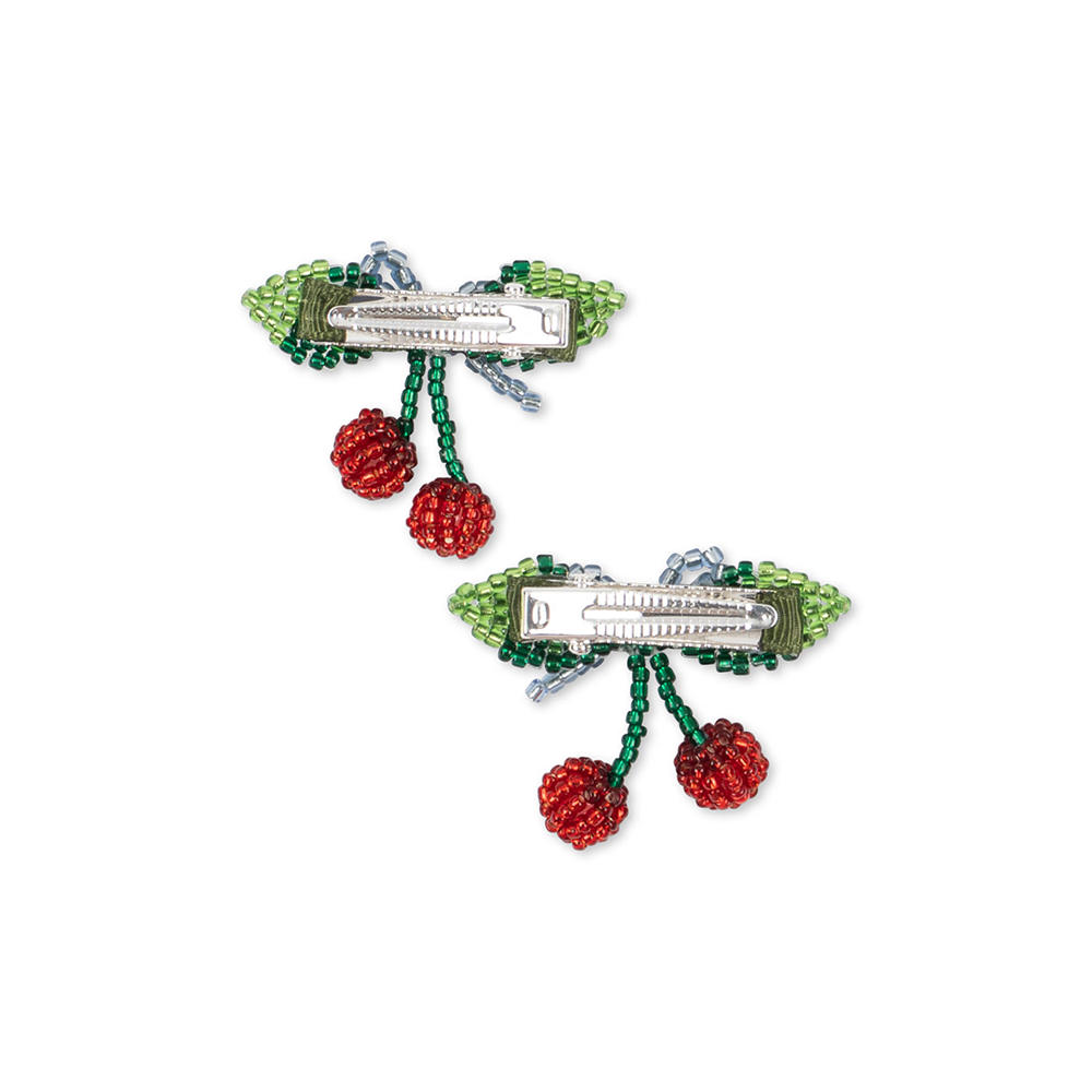 Konges Sløjd Haarclips mit Perlen Cherry - Online MY SNOWFLAKE