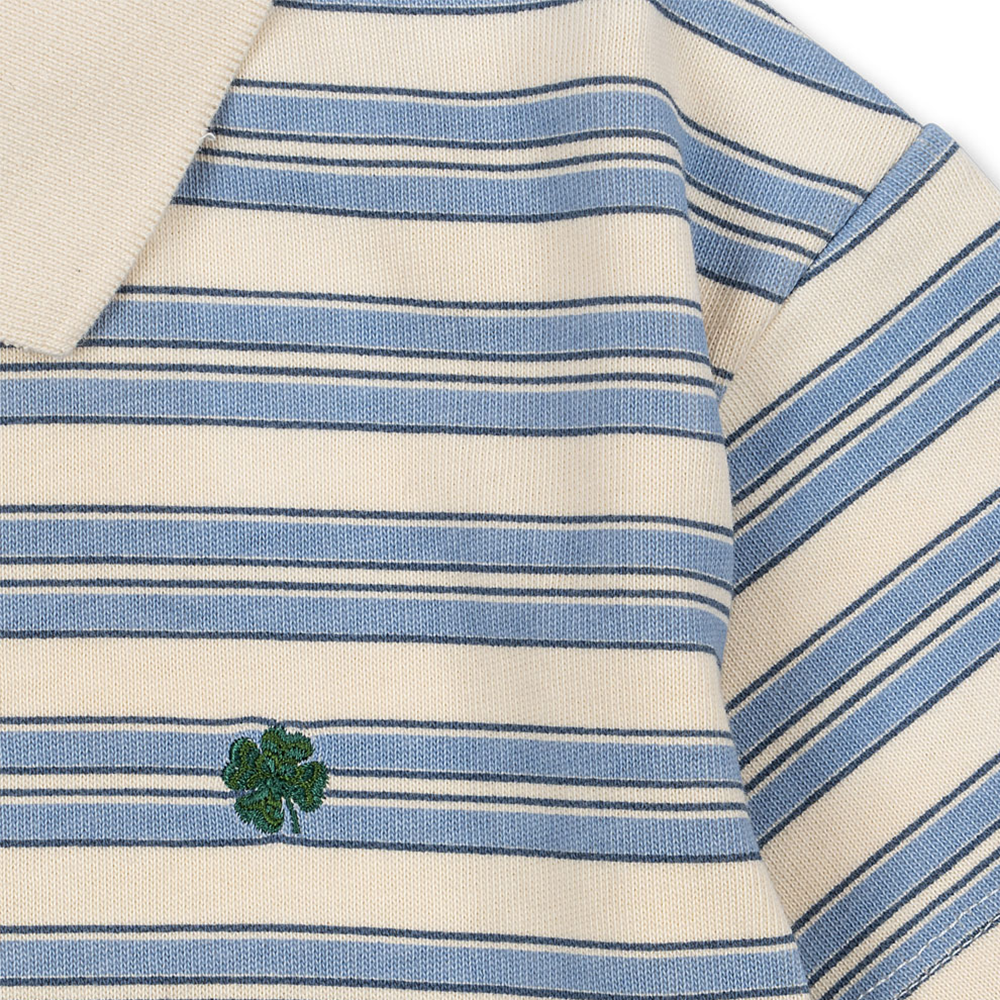 Konges Sløjd Polo Shirt 'Spotty' Stripe Ciel - Online MY SNOWFLAKE