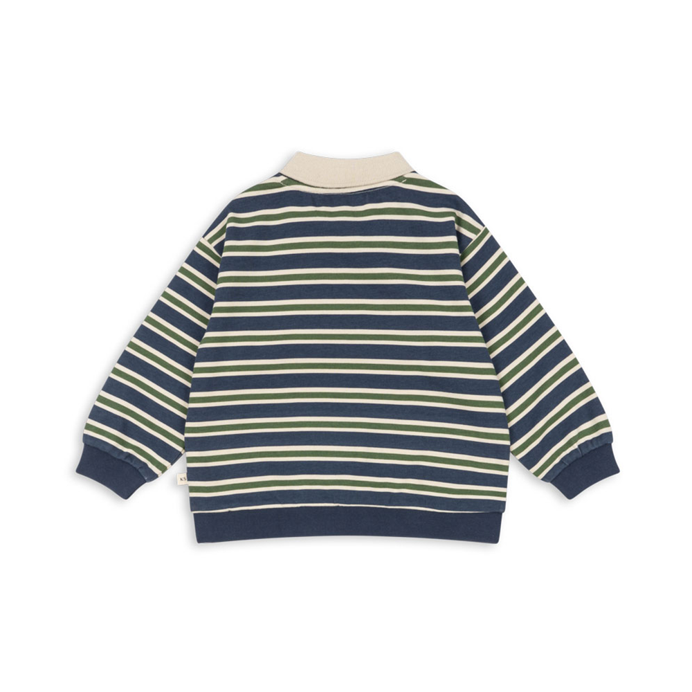 Konges Sløjd Polo Sweatshirt 'Spotty' Spellbound Strip - Online MY SNOWFLAKE