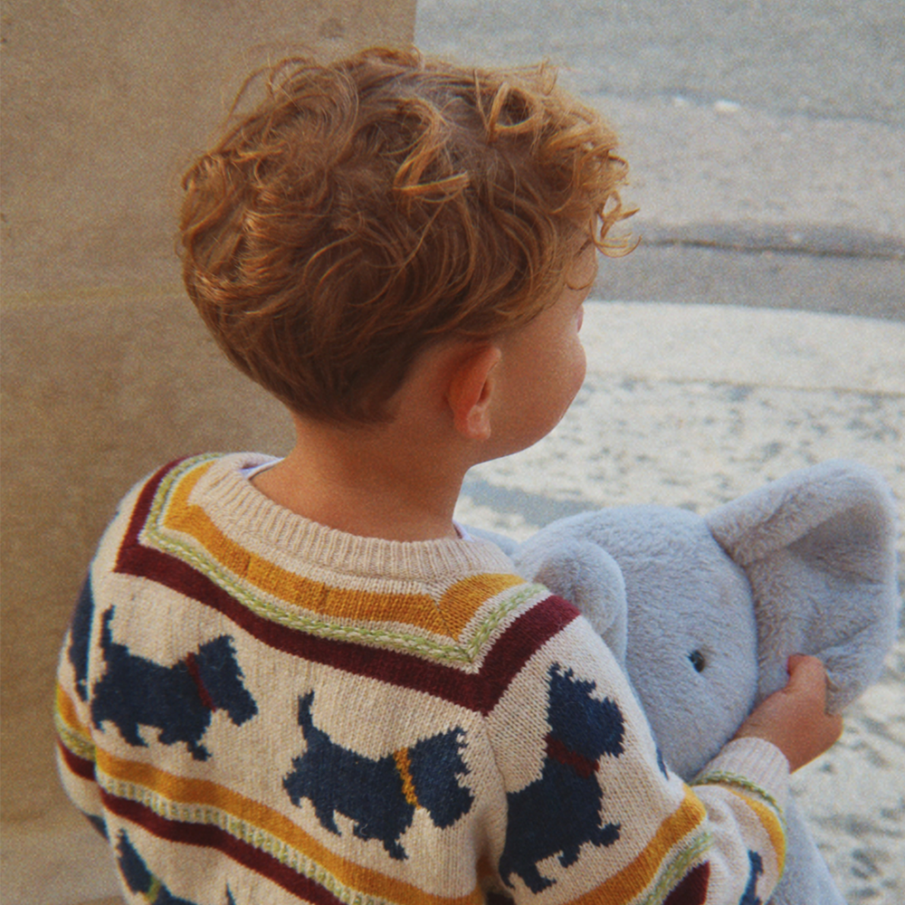 Konges Sløjd Knitted Sweater 'Belou' Piccolo Scottie