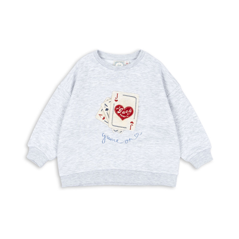 Konges Sløjd Jumper 'RHW X KS' Jack Light Grey Melange