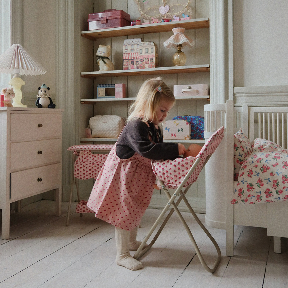 Konges Sløjd Puppen-Hochstuhl Rosie Rose - Online MY SNOWFLAKE