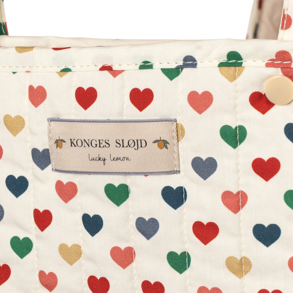 Konges Sløjd Puppen-Kinderwagen 'Minnie' Coeur Coloré