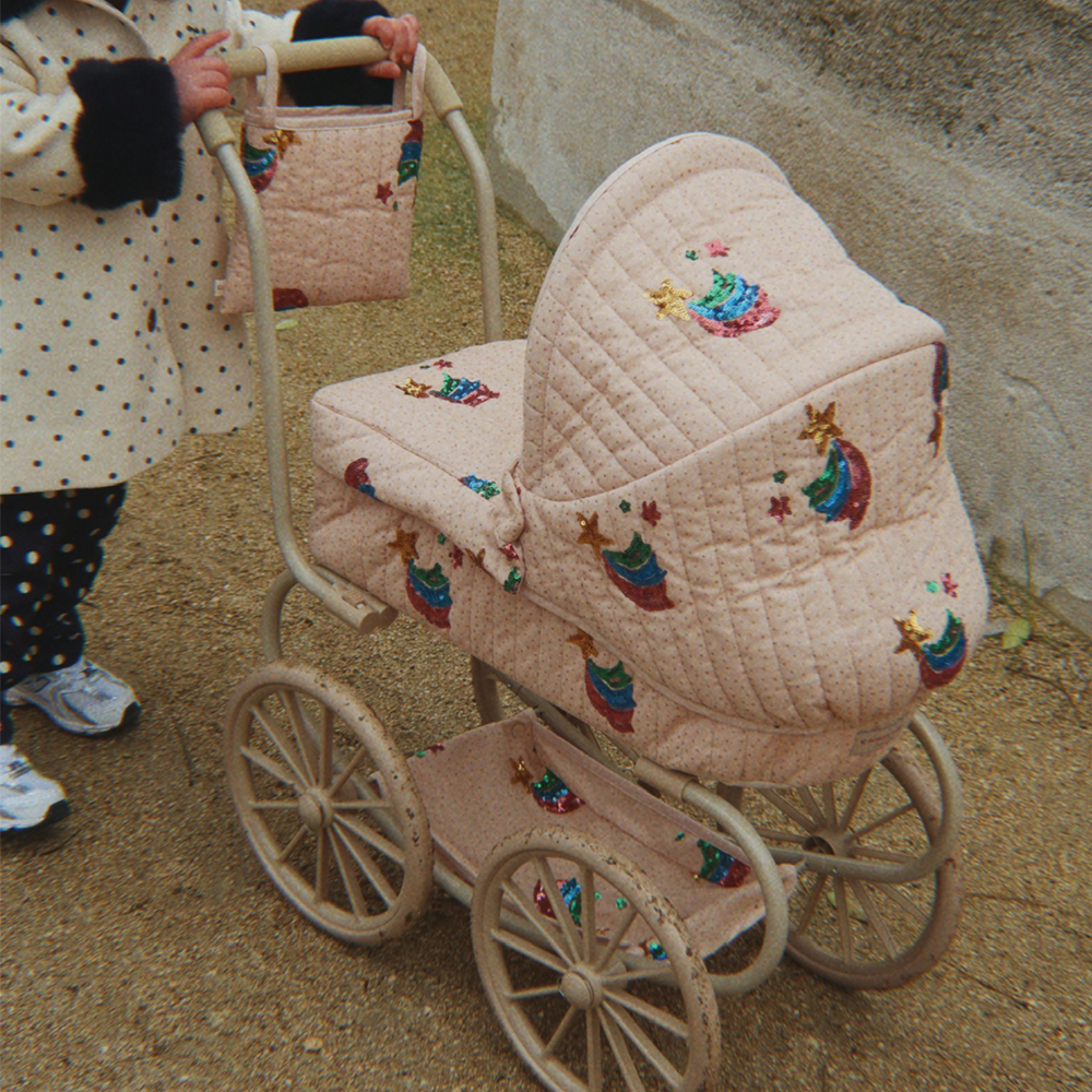 Konges Sløjd Doll's Pram 'Minnie Tulle' Rainbow Star