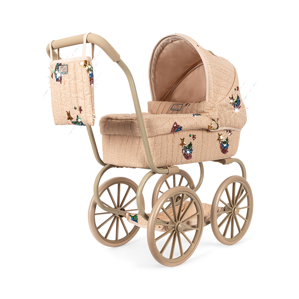Konges Sløjd Doll's Pram 'Minnie Tulle' Rainbow Star