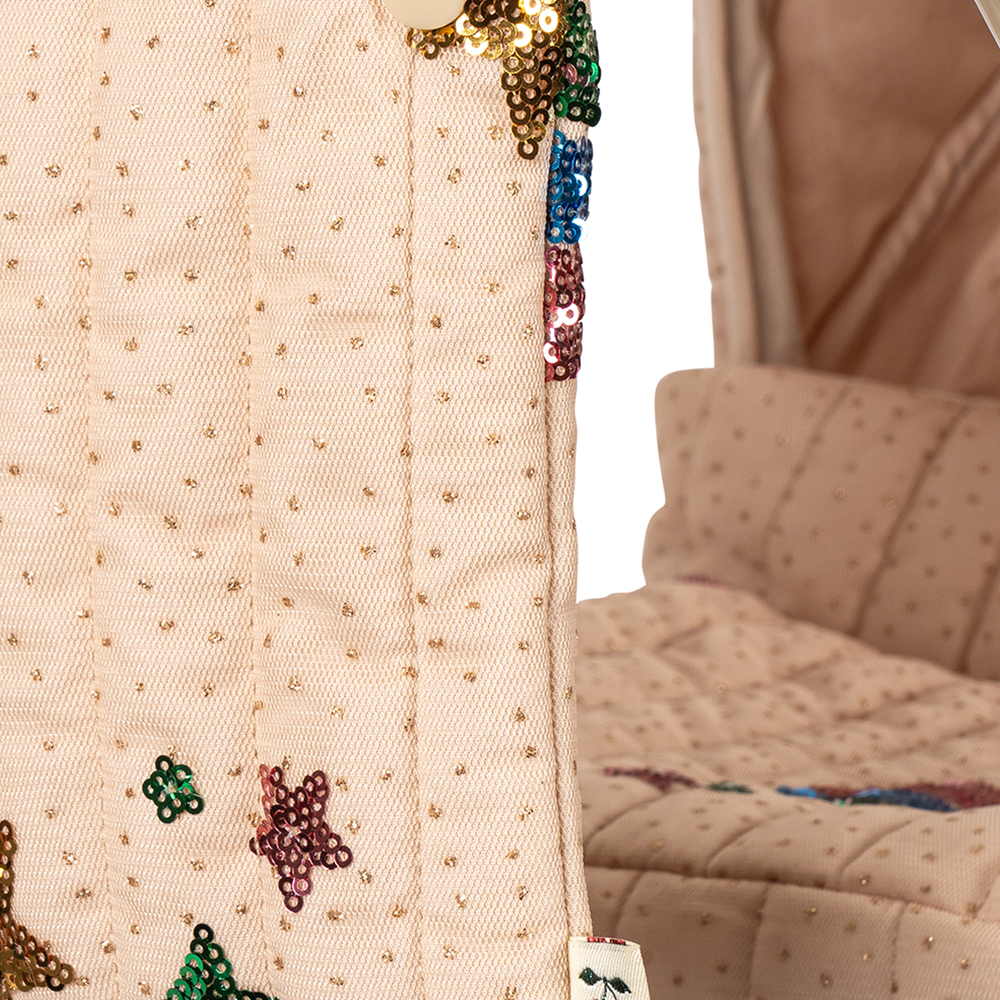 Konges Sløjd Doll's Pram 'Minnie Tulle' Rainbow Star