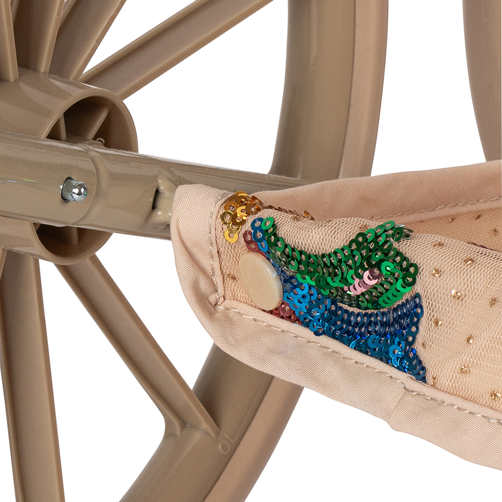 Konges Sløjd Doll's Pram 'Minnie Tulle' Rainbow Star