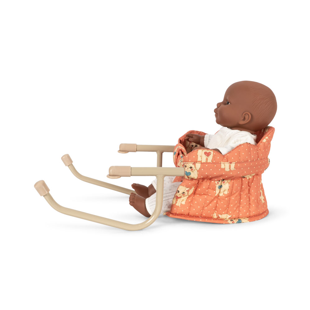 Konges Sløjd Siège de poupée de table Ciao Miao Rose