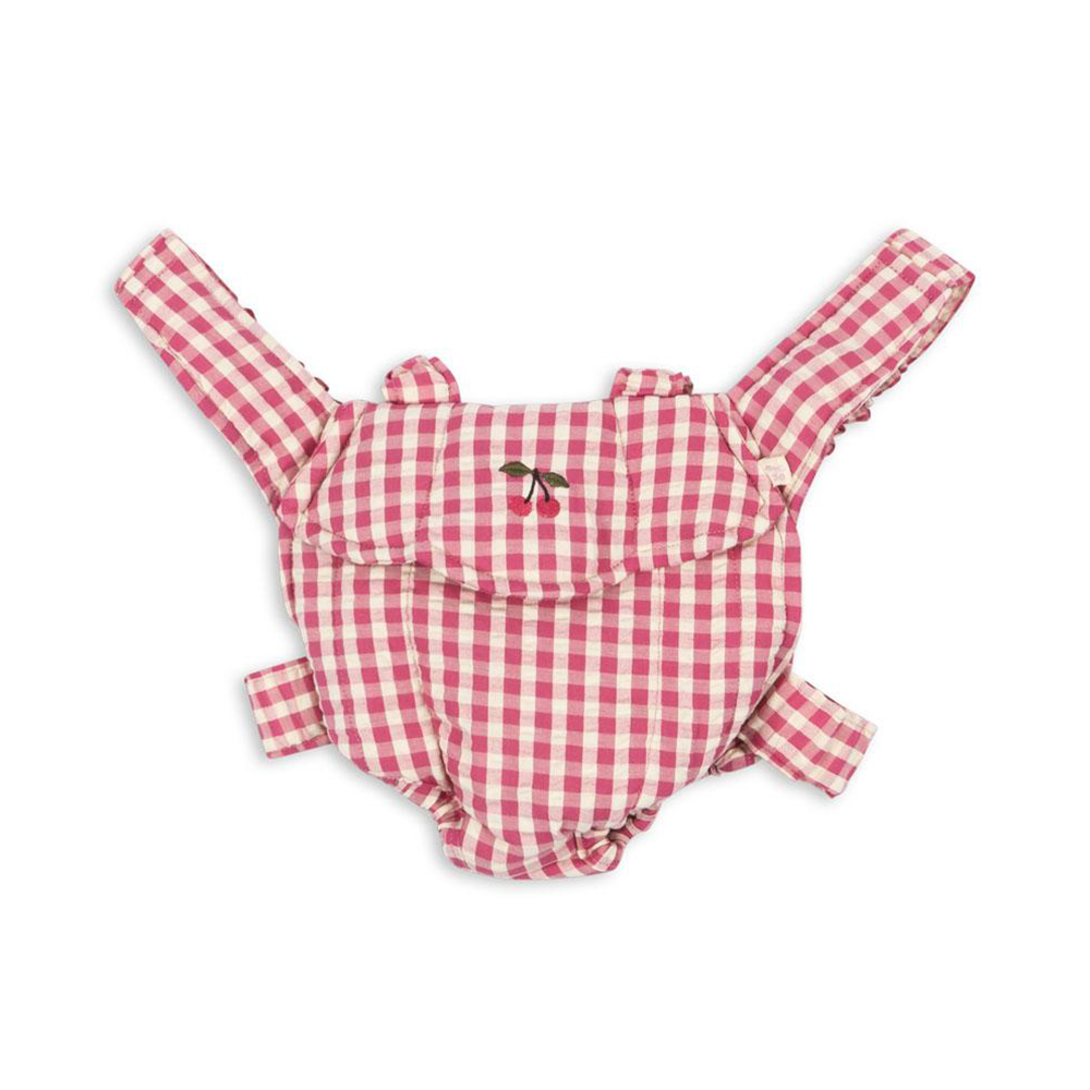 Konges Sløjd Doll Baby Carrier Bubblegum Check