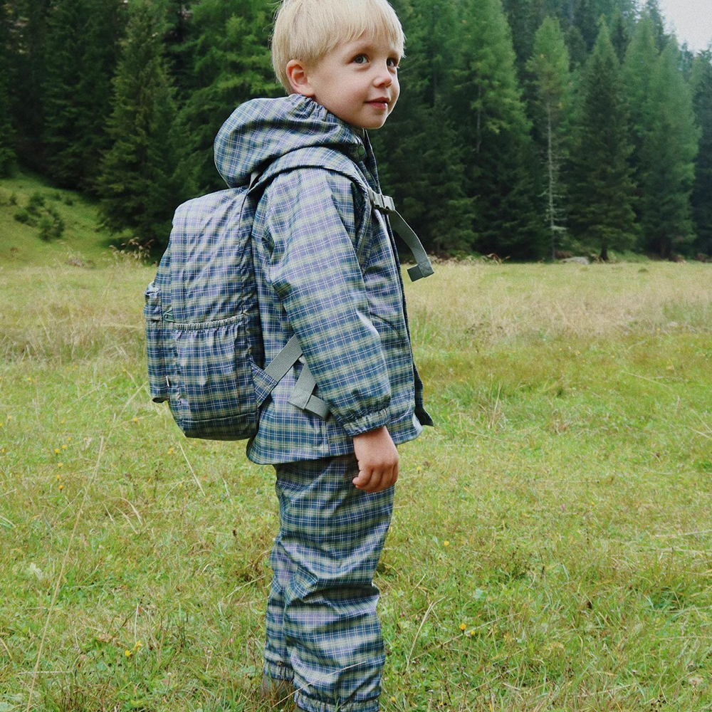 Konges Sløjd  Gefüttertes Regenjacke/-hose Set 'Rainy Palme'  Laurel Oak - Online MY SNOWFLAKE