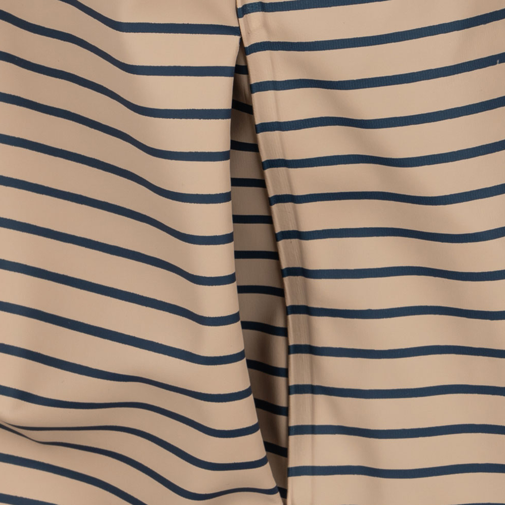 Konges Sløjd  Gefüttertes Regenjacke/-hose Set 'Rainy Palme Dog' Stripe La Mer