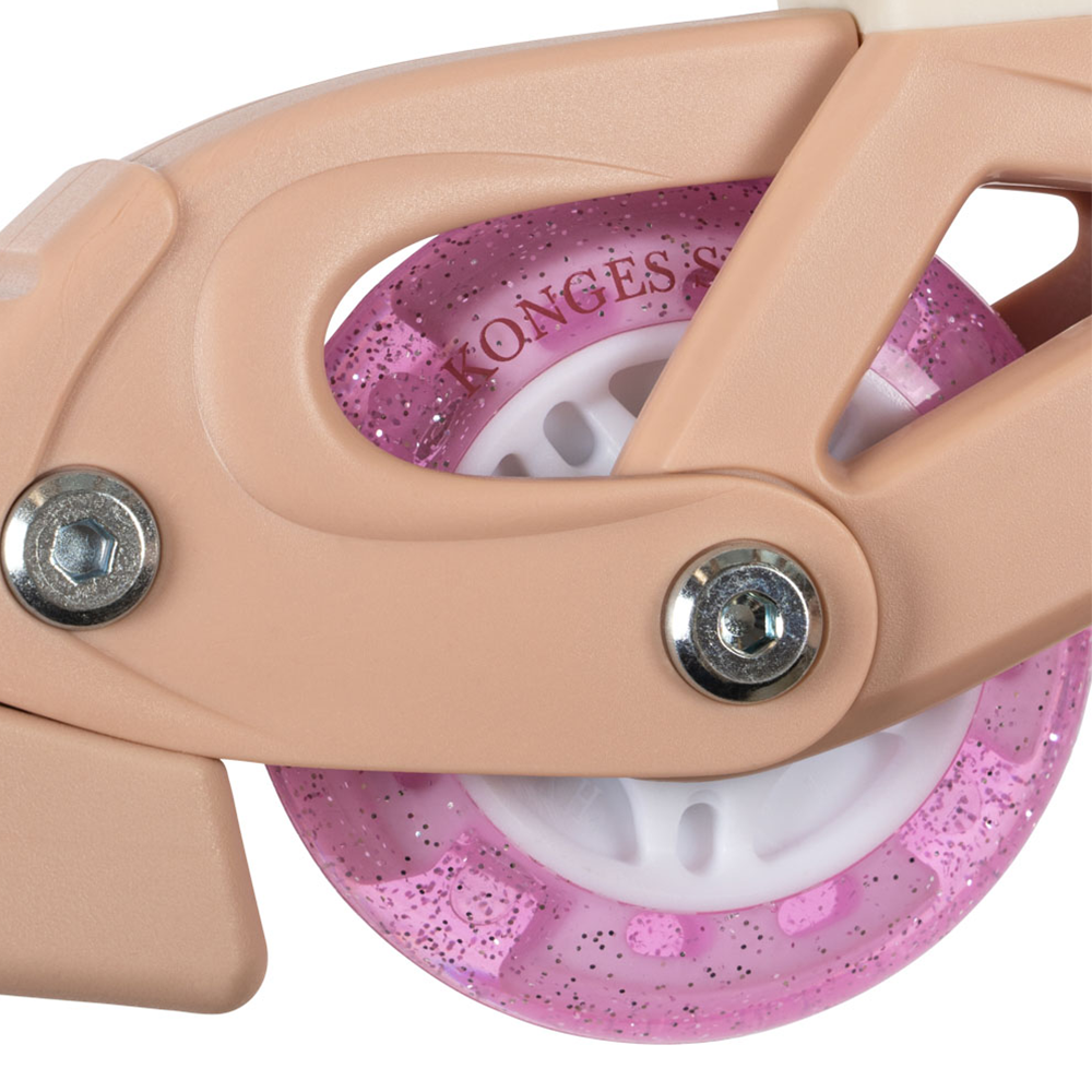 Konges Sløjd 'Light Up' Rollschuhe Cherry Blush - Online MY SNOWFLAKE