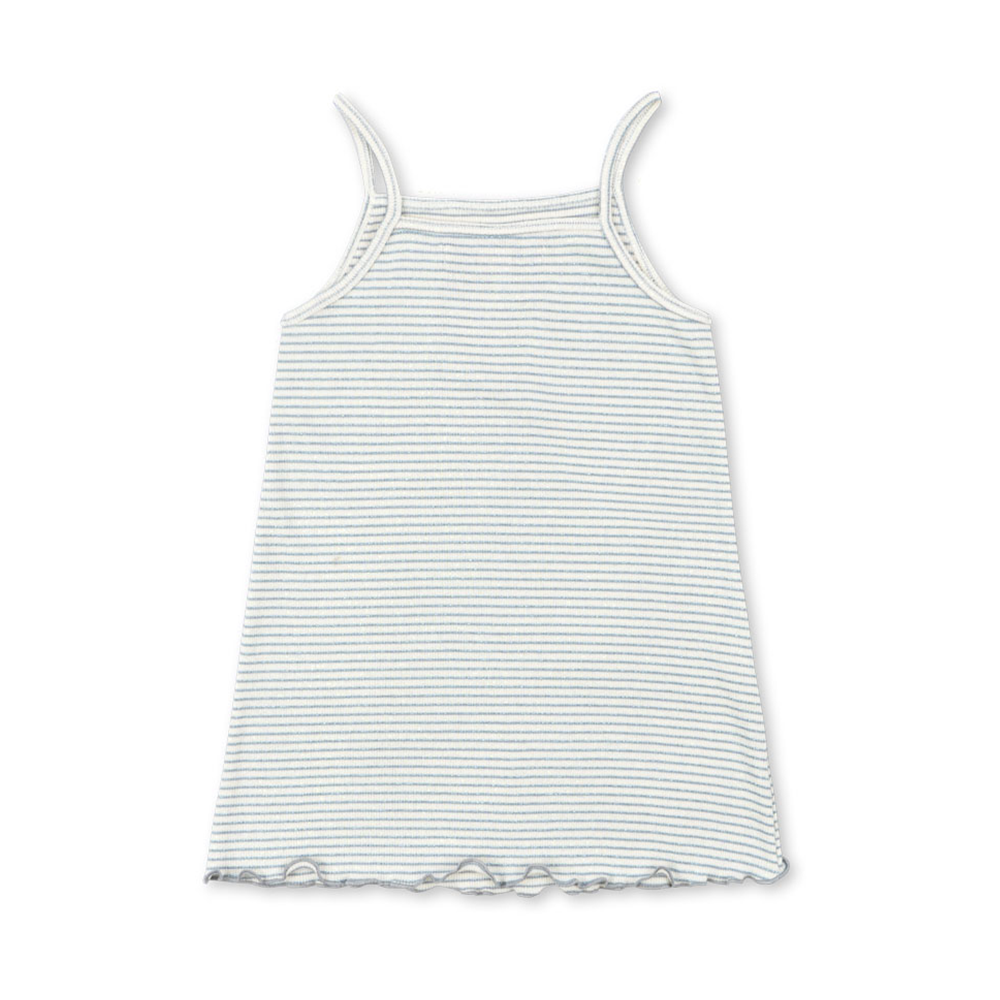 Konges Sløjd Dungaree Dress 'Rolly' Sleet Stripe