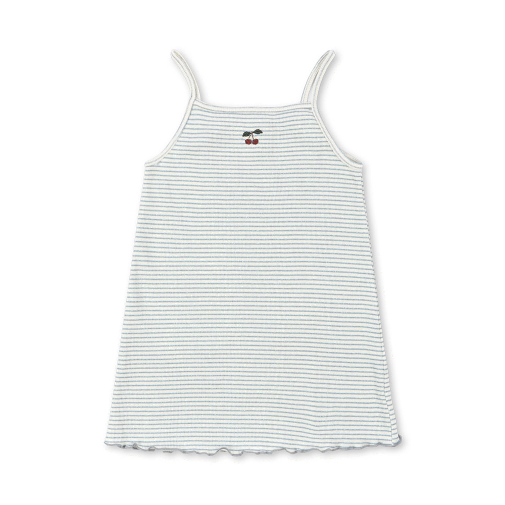 Konges Sløjd Dungaree Dress 'Rolly' Sleet Stripe
