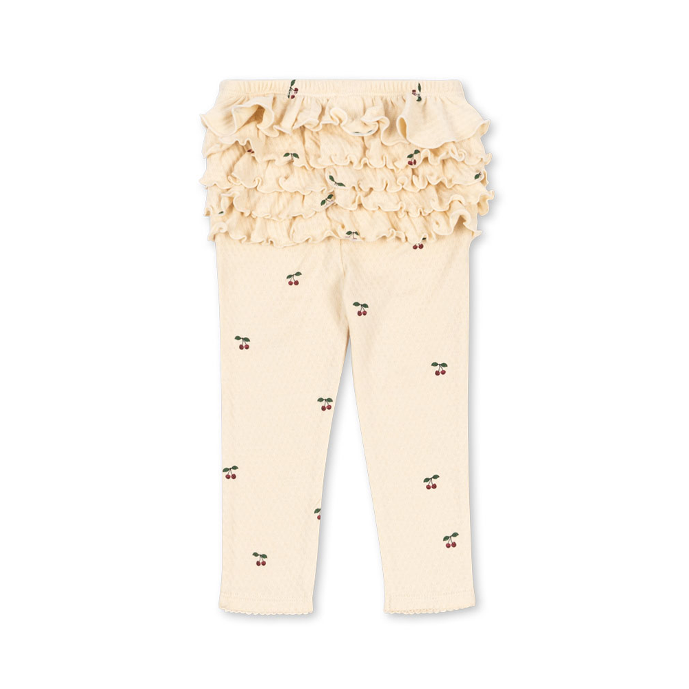Legging bébé à volants Konges Sløjd 'Sui' Cherry