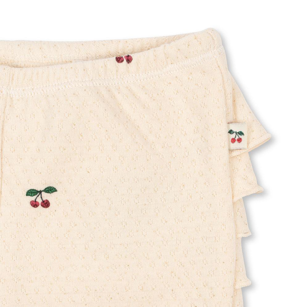 Legging bébé à volants Konges Sløjd 'Sui' Cherry