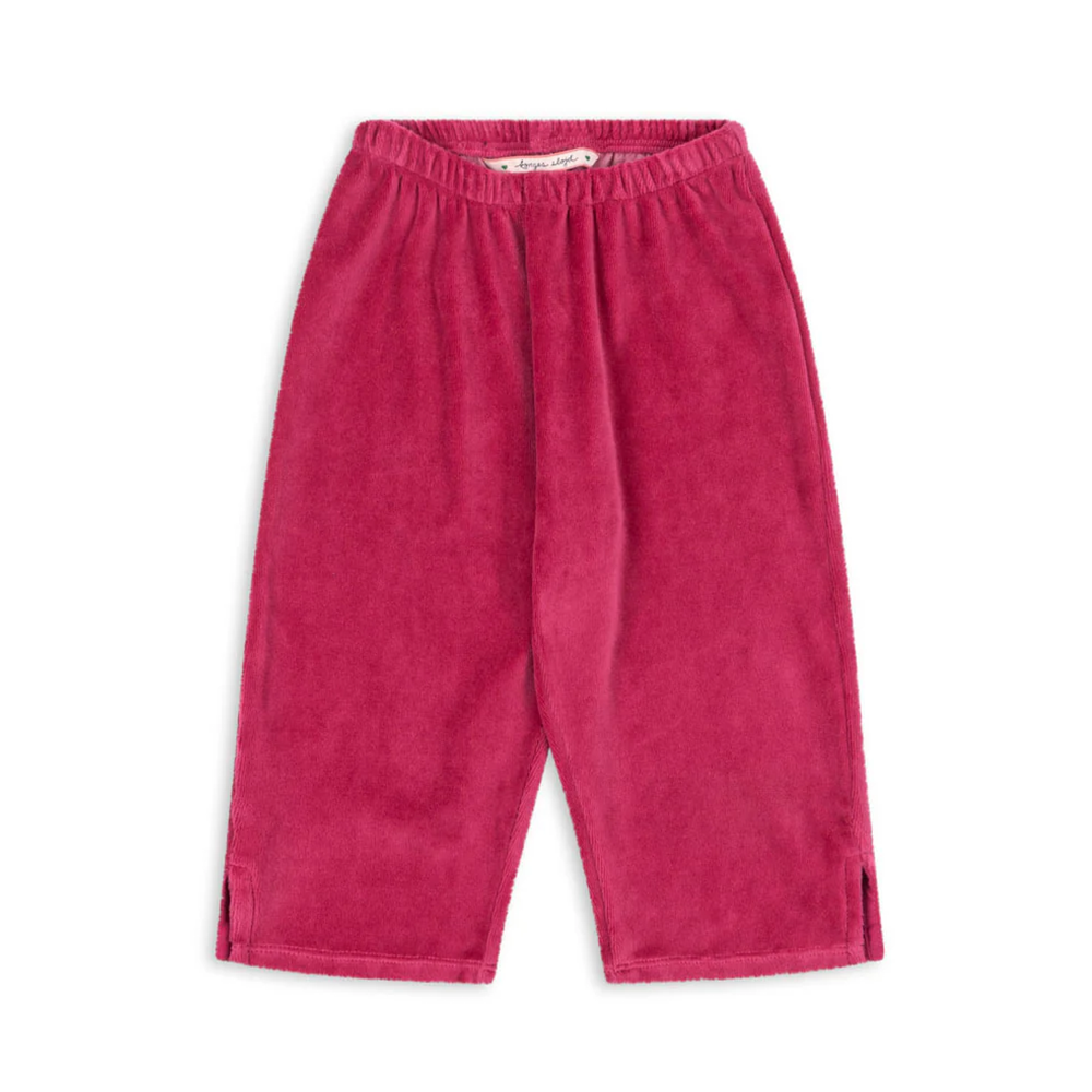 Konges Sløjd Pajama Suit 'Velou' Sangria