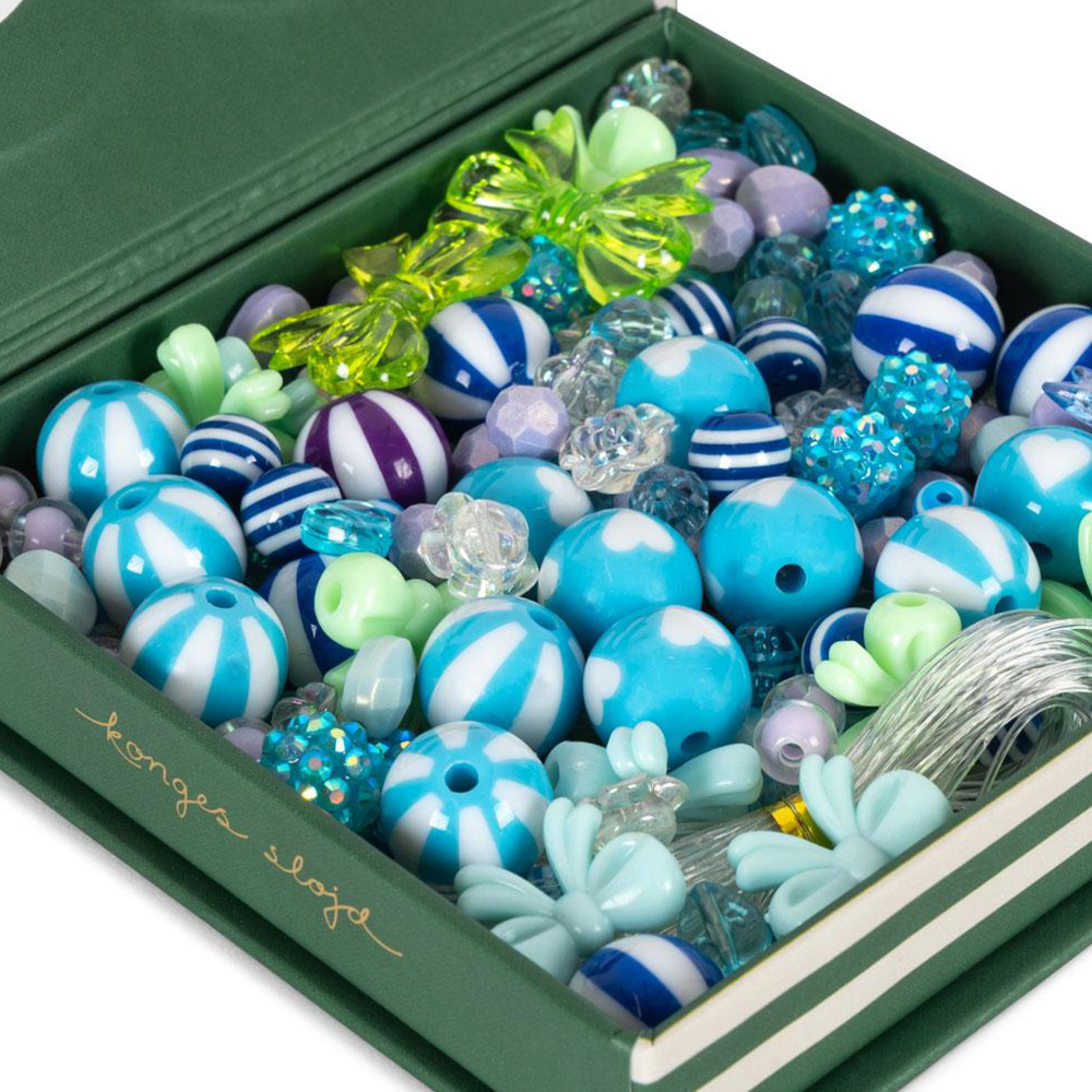Konges Sløjd Jewellery Bead Set Blue