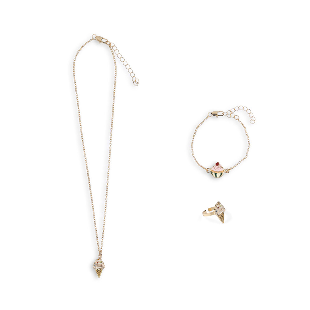 Konges Sløjd Schmuckset 'Sweat' Gold - Online MY SNOWFLAKE