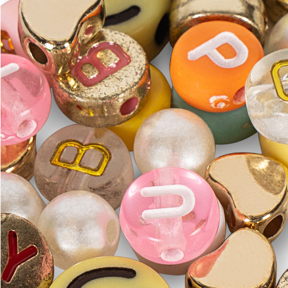 Konges Sløjd ABC Jewelry Beads Set