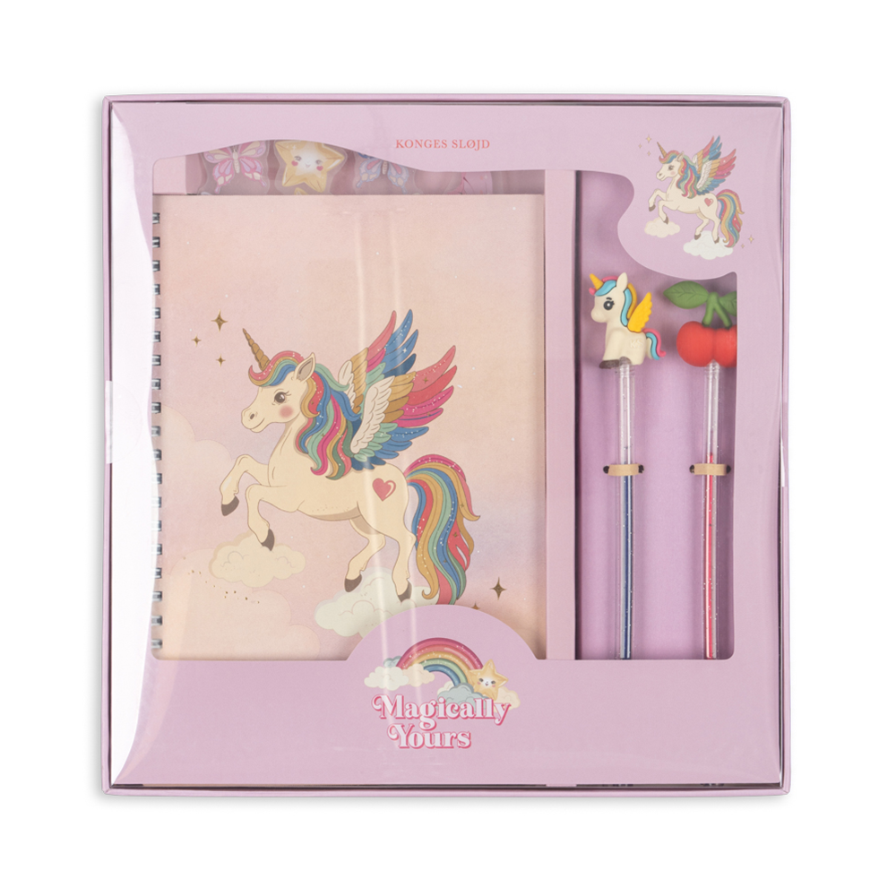 Konges Sløjd Schreibwarenbox Unicorn