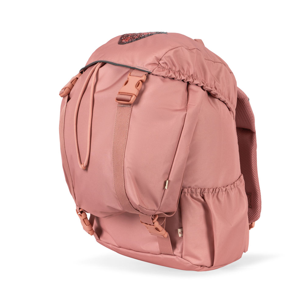 Sac à dos scolaire Konges Sløjd avec sac de sport « Clover » Rosette