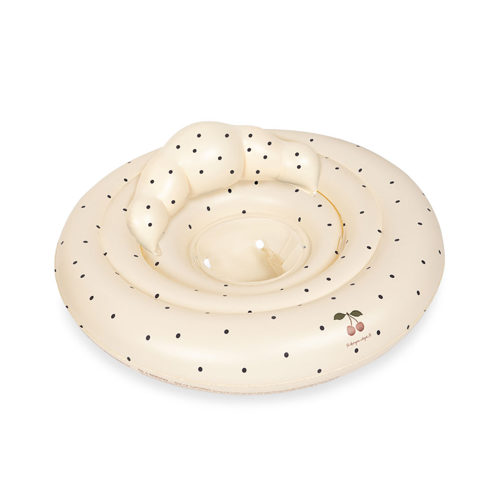 Konges Sløjd  Baby Schwimmring Navy Dots